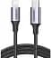 Кабель Ugreen US304 USB Type-C Male to Lightning Male Cable Aluminum Shell Braided 3A 1.5 м Black (60760) - мініатюра 1