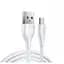 Кабель Remax Lesu Pro USB - microUSB 1 метр Белый (RC -160 м-w) - миниатюра 1