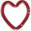 Брелок-карабін Munkees Heart (1012-3221-RD) - мініатюра 1