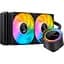 СВО Jonsbo TG-240 Black (Intel LGA1700/1200/115X/2011; AMD AM4/AM5/4PIN PWM) (TG-240 Black) - мініатюра 1