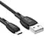 Дата кабель Borofone BX86 Advantage USB to MicroUSB 2.4A (1m) Black - мініатюра 4