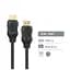 Кабель мультимедійний HDMI M to HDMI M 1.5m V2.0 4K60Hz black ColorWay (CW-CBHD078-BK) - мініатюра 5