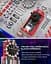 Конструктор механічний годинник Mould King Cyberpunk Mechanical Clock 10187 часи акумуляторні, для дорослих та дітей, 1601 деталей - мініатюра 9