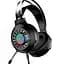 Дротова гарнітура Hoco Cool Game LED ESD04 Hi-Res, USB, 2х3.5mm, 2m, black - мініатюра 3