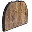 Складной стол Bo-Camp Melrose Oval 120x80 cm Black/Wood look (1404220), Коричневый - миниатюра 4