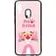 Чехол-накладка Toto Cartoon Print Glass Case Samsung Galaxy A40 Pink Panther - миниатюра 1
