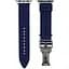 Силіконовий ремінець Hermes Apple Watch 41/40/38 мм Midnight Blue - мініатюра 1