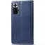 Шкіряний чохол-книжка GETMAN Gallant (PU) для Xiaomi Redmi Note 10 Pro / 10 Pro Max Синій - мініатюра 4