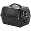 Moderna Trendy Runner Luxurious Pets переноска для котів з металевими дверцятами 50.1х32х34.5 см чорна - мініатюра 1