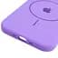 Чехол Epik Silicone Case Full Protective (AA) V2 with MagSafe для Apple iPhone 17 Air (6.5) Сиреневый / Dasheen - миниатюра 5