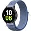 Ремінець нейлоновий на липучці BeWatch для Samsung Galaxy Watch 4/5/6 Блакитний (1011302.2UW) - мініатюра 1