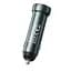 Адаптер автомобільний Hoco Prosperous dual port Car charger Z54A |1USB/1Type-C, PD/QC, 48W/3A| - мініатюра 3