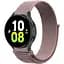 Ремінець нейлоновий на липучці BeWatch для Samsung Galaxy Watch 4/5/6 Пудра (1011327.3UW) - мініатюра 1