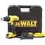 Дрель-шуруповерт DeWalt XR Li-Ion 18В акб 2х2 А/ч 42 Нм 450-1800 об/мин патрон 13 мм ЗП кейс 1.28 кг - миниатюра 1