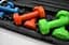 Набір гантелей в кейсі 6 кг PowerPlay 4103 Fitness Dumbells 2 шт *0,5 кг, 2 шт*1 кг, 2 шт*1,5 кг (PP_4103_6kg) - мініатюра 5