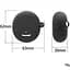 Чохол BeCover Silicon для Oppo Enco Air3 (ETE31) Black (709569) - мініатюра 3
