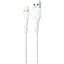 Кабель Grunhelm GMC-01LW Lightning USB белый (ЦБ-00267682) - миниатюра 1