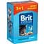Набір вологого корму для кошенят Brit Premium Cat з куркою 3+1 х 100 г - мініатюра 1