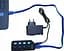 USB-Хаб Lapara USB 4 порта USB 3.0 с 4-мя виключателеми ON/OFF для каждого порта, с БП 2А/5В, черний (LA-USB305) - мініатюра 4