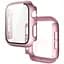 Чохол-накладка DK Пластик Soft-Touch Glass Full Cover для Apple Watch 38mm (pink rose) - мініатюра 2