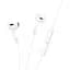 Навушники Hoco Pure joy wire control earphones with microphone 3.5 мм M109 білі - мініатюра 7