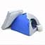 Будиночок юрту для котів та собак Zoo-hunt Комфорт літо синій №1 39х39х31 см (ZH2520-1) - мініатюра 2