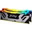 Модуль пам'яті для комп'ютера DDR5 48GB 8400 MHz Renegade RGB Silver XMP Kingston Fury (ex.HyperX) (KF584CU40RSAK2-48) - мініатюра 1