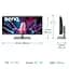 Монитор TFT 34" BenQ PD3420Q, IPS, WQHD, 2 x HDMI, DP, USB-C, USB-hub, HAS, колонки, темно-серый (9H.LJHLB.QPE) - миниатюра 3