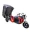 Вантажний електроскутер-самоскид триколісний CROSSER Cargo 13" (1500W 60V, 45Ah) Сірий - мініатюра 2