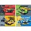 Набір зошитів для малювання Kite Hot Wheels 12 аркушів скоба софт тач + УФ лак 20 шт. (HW25-241) - мініатюра 1