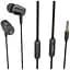 Навушники Biva HF-12 Wirred earphones Black - мініатюра 1
