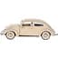 Автомодель Bburago Volkswagen Kafer Beetle 1955, 1:18 бежева (18-12029 CM) - мініатюра 2