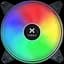 Вентилятор Vinga RGB fan-11 Black - мініатюра 1