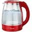 Чайник стекло Dario DR1802 red - миниатюра 1