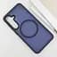 Чохол Ummi Colorful with MagSafe для Samsung Galaxy S26 Синій / Navy Blue - мініатюра 3