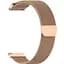 Ремінець DK CDK для Garmin Approach S42 20mm Metal Milanese Loop Magnetic (09649) (rose gold) - мініатюра 1