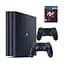 Консоль Sony PlayStation 4 PRO 1TB CUH 72 Black обслуженая + 2 Геймпада беспроводных DualShock 4 + Gran Turismo Sport + гарантия б/у - миниатюра 1