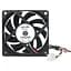 Вентилятор 70 мм Cooling Baby 7015 3PS черный 70x70x15 мм 3000 об/мин 24.3 дБ, 3-pin - миниатюра 1