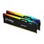 Модуль пам'яті для комп'ютера DDR5 64GB (2x32GB) 5600 MHz Beast RGB Kingston Fury (ex.HyperX) (KF556C36BBEAK2-64) - мініатюра 2