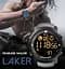 Наручний годинник чоловічий North Edge Laker Black 5BAR Чорний (2704) - мініатюра 6
