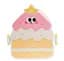 Ланч-бокс дитячий зі столовими приборами Cake 20х18х8 см, лимонний TS Kitchen HP12271Y - мініатюра 1