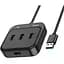 Хаб концентратор Hoco HB31 Easy 4 in 1 (Usb to Usb3.0+Usb2.0x3) 1.2m 6931474784896 - миниатюра 1