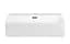 Раковина подвесная Qtap Nando LT 500х420х130 мм, White, прямоугольная, без донного клапана QT12116146AW - миниатюра 2