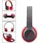 Навушники Bluetooth бездротові червоні з сірим Wireless Headphones P47 навушники накладні - мініатюра 2
