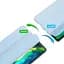 Чохол-книжка BeCover Tri Fold Soft TPU з кріпленням Apple Pencil для Apple iPad Air 4/5 2020/2022 10.9" Light Blue (711108) - мініатюра 4