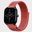 Ремінець нейлоновий на липучці BeWatch Xiaomi Amazfit BIP/GTS/GTR 20 мм Червоний (1011384.1UW) - мініатюра 1