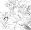 Манга Наша Идея Синяя тюрьма Раскраска Blue lock Coloring book на русском языке NI Bl CB - миниатюра 4