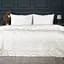 Летний постельный комплект MirSon Line Satin Premium Moko White с эвкалиптовым волокном King Size (2200010982558) - миниатюра 1