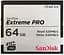 Карта пам'яті Sandisk 64GB CFAST 2.0 Extreme PRO 525MB/s VPG130; EAN:619659144708 (SDCFSP-064G-G46D) - мініатюра 1