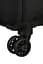 Валіза American Tourister PULSONIC ASPHALT BLACK 55x40x23(26) 55 См MD6*09001 - мініатюра 4